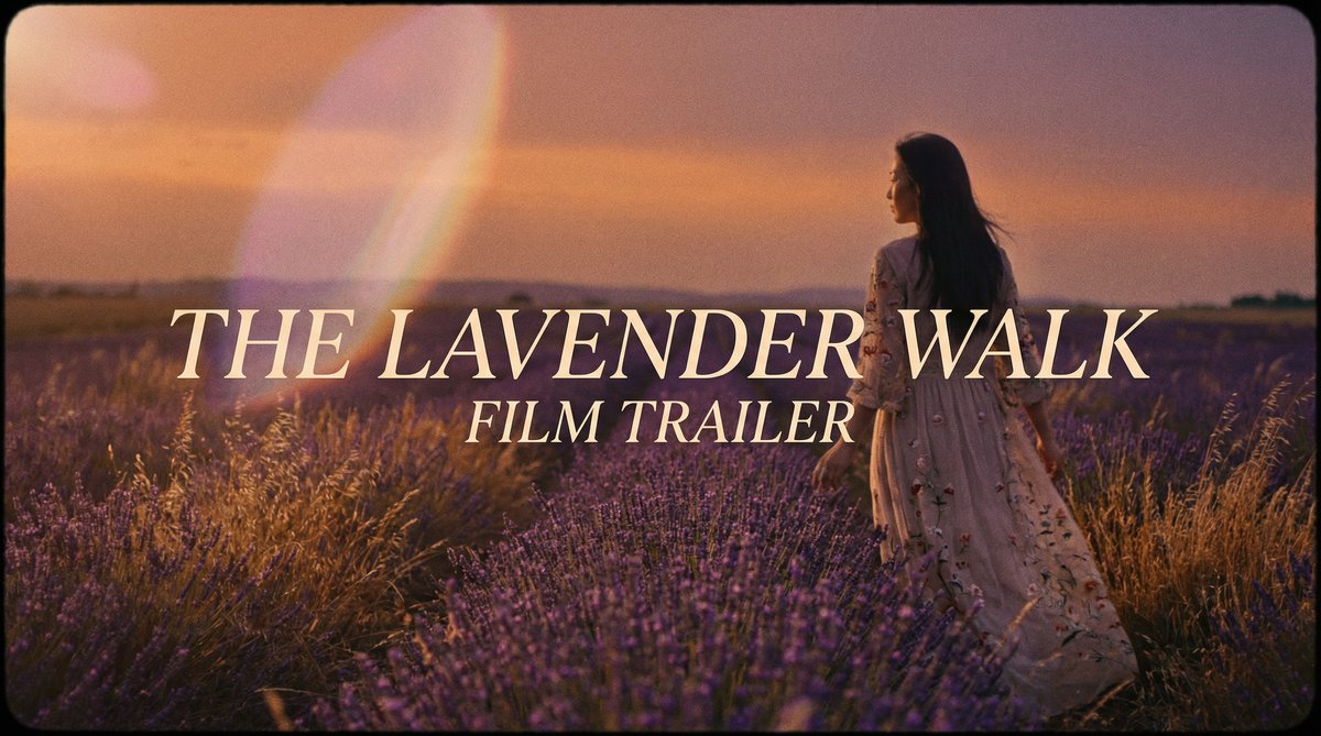 91薰衣草花海唯美视频